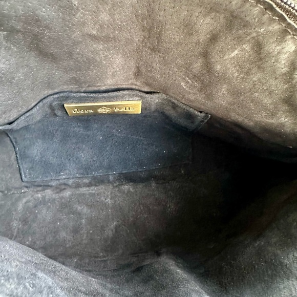 Flora Bella Raffia Clutch w/ tassel. Black. Large. Preloved geat condition. - Picture 6 of 6